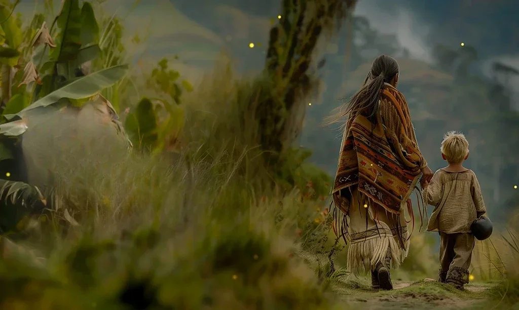 Banner de ENA y el niño que vino del río